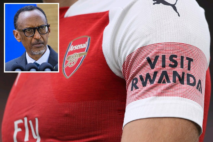 Arsenal to end ‘Visit Rwanda’ Sponsorship deal