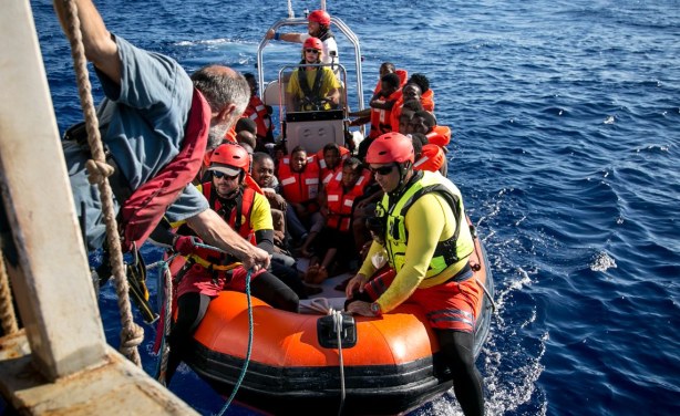 Dozens Missing After Migrant Boat Sinks in Near Libya