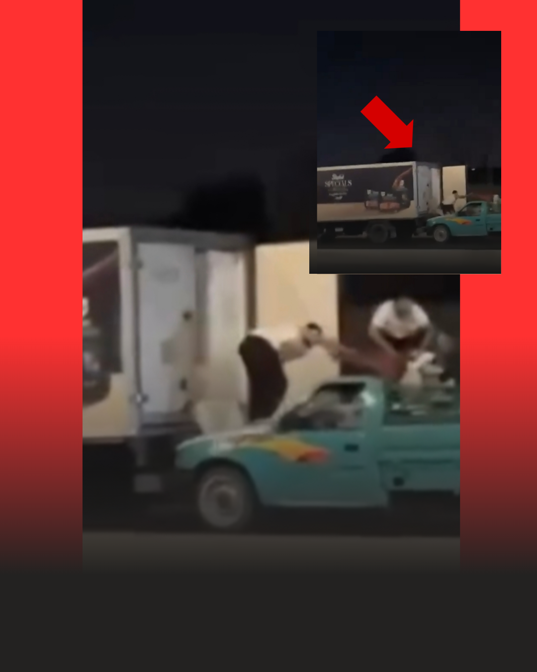 Thieves Allegedly Steal 105kg of Frozen Chicken From Moving Truck in Egypt